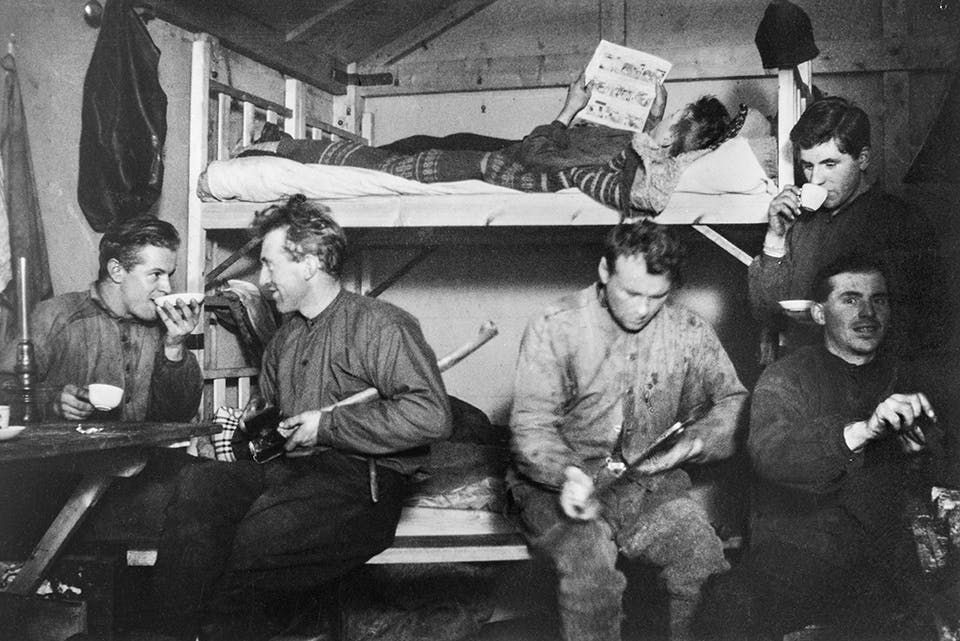 huggarkoja skogsarbetare fjadernas degerfors 1932